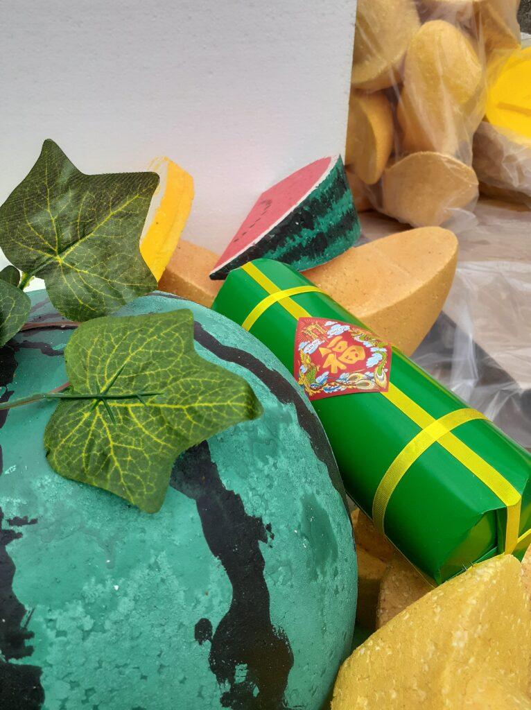 tiểu cảnh Tết 2026 mini cho thang máy – an toàn