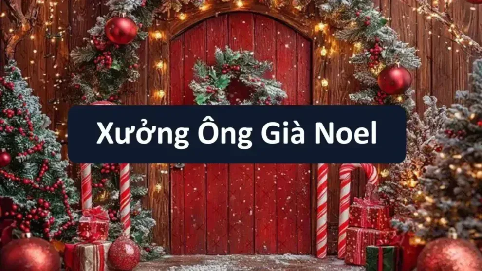 cho thuê cây thông Noel lớn ngoài trời