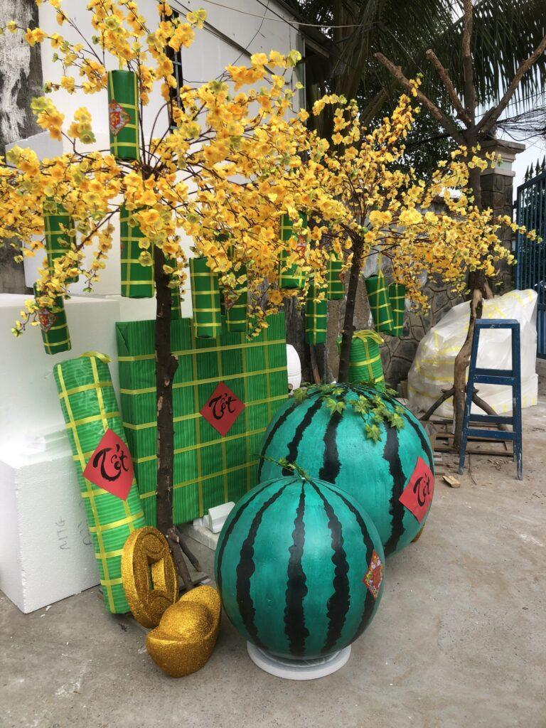 mô hình lì xì khổng lồ Tết 2026 – hứng tương tác