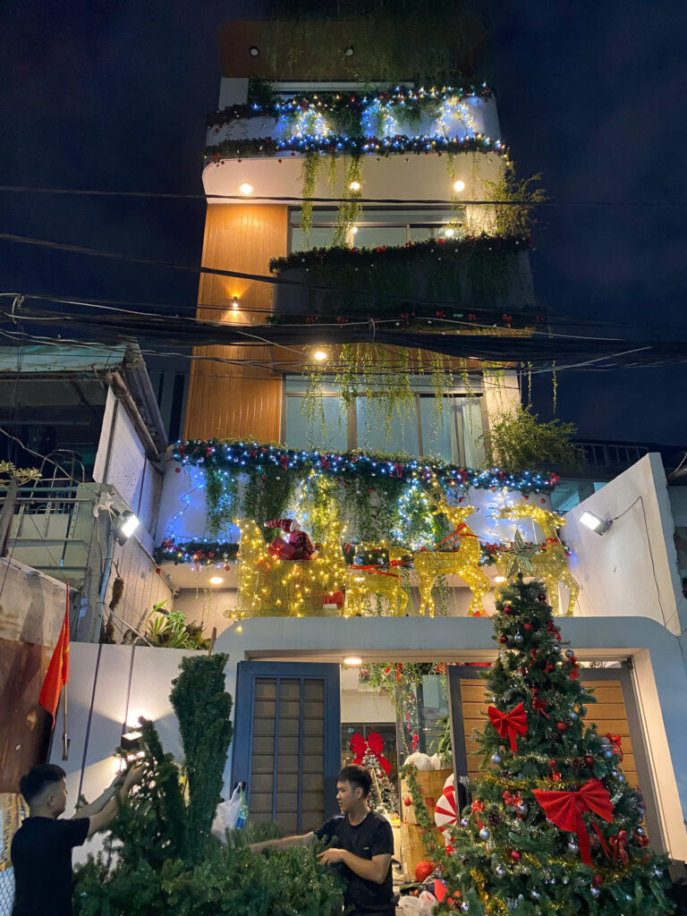 combo decor giáng sinh cửa hàng nhỏ 20m2