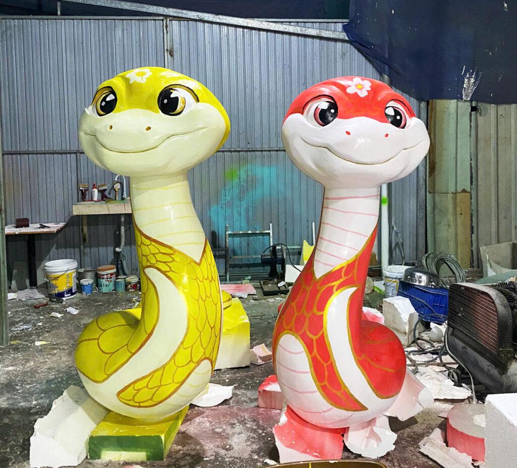 thuê tiểu cảnh Tết 2026 thay decor theo tuần