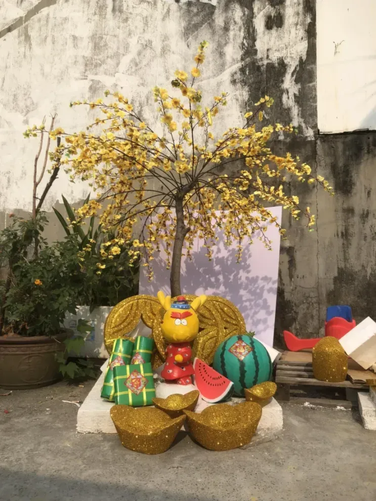 thiết kế Tết 2026 phong cách cổ điển Đông Dương