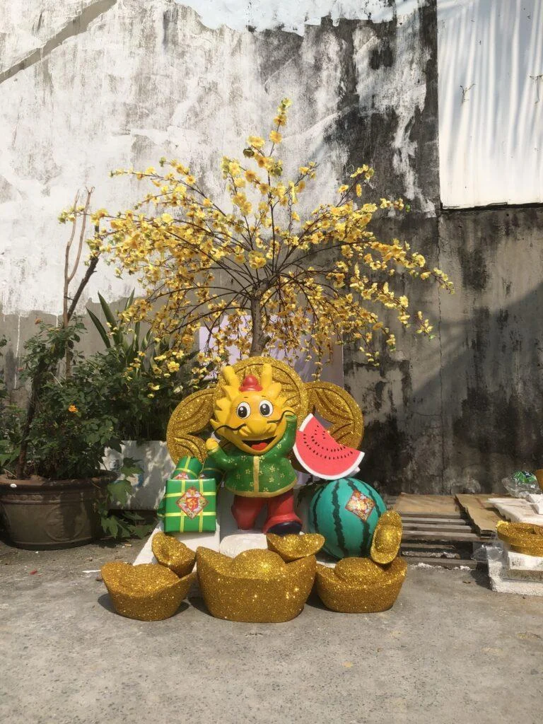 Ưu điểm foam 3D so với gỗ/nhôm trong mô hình Tết 2026 là gì?