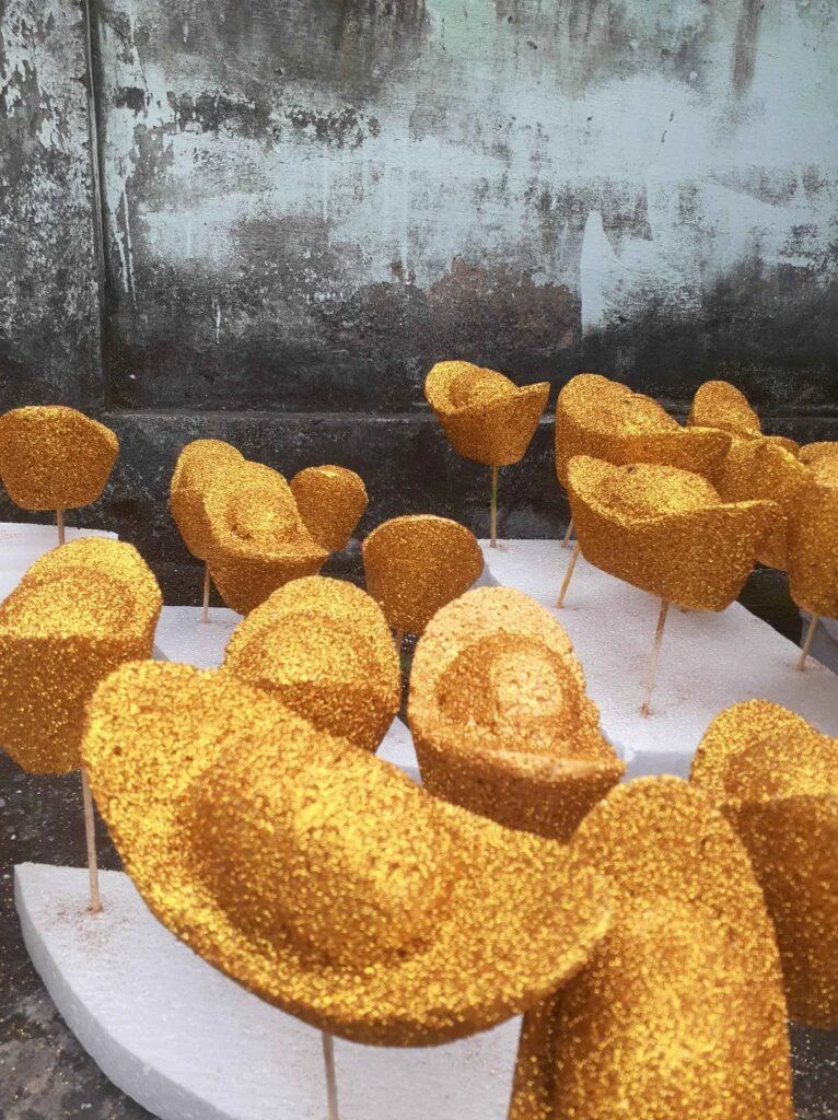 Nhận sản xuất tượng ngựa composite sơn giả đồng