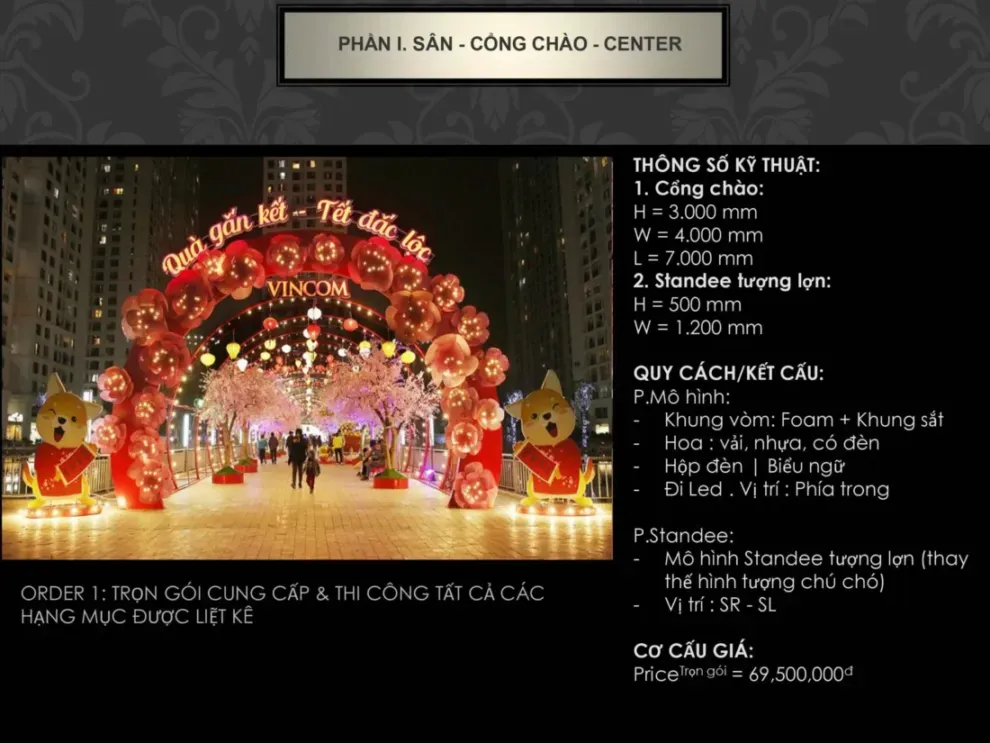 tuyển kinh doanh quy trình chào giá báo giá trọn gói decor