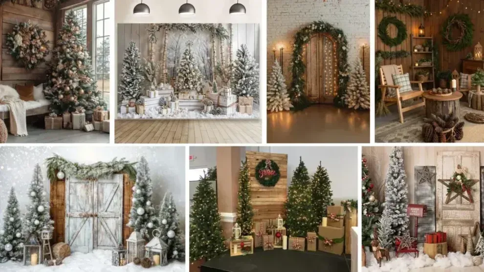 thi công tiểu cảnh Noel 3D bằng mút xốp