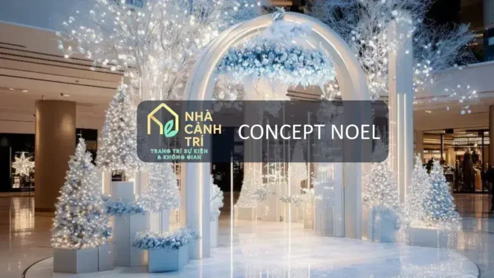 thi công decor Noel cho trung tâm thương mại