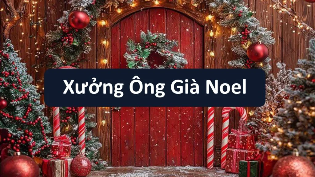 cho thuê cây thông Noel lớn ngoài trời