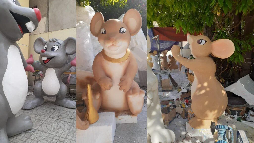 Gia công logo nổi mica cho backdrop Tết 2026 có những màu nào?