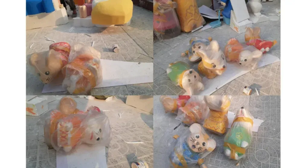 trang trí Tết 2026 resort – vật liệu chống ẩm muối biển