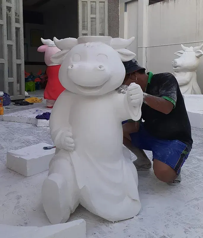 thiết kế trang trí Tết văn phòng