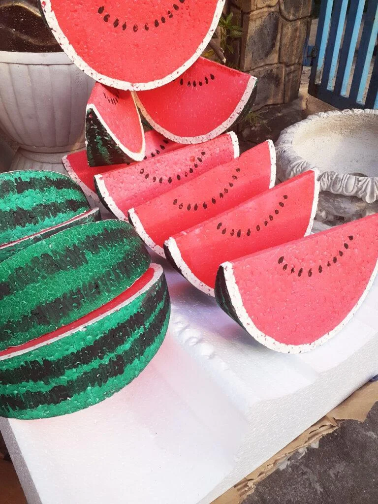 Cơ sở làm tượng ngựa composite trang trí Tết