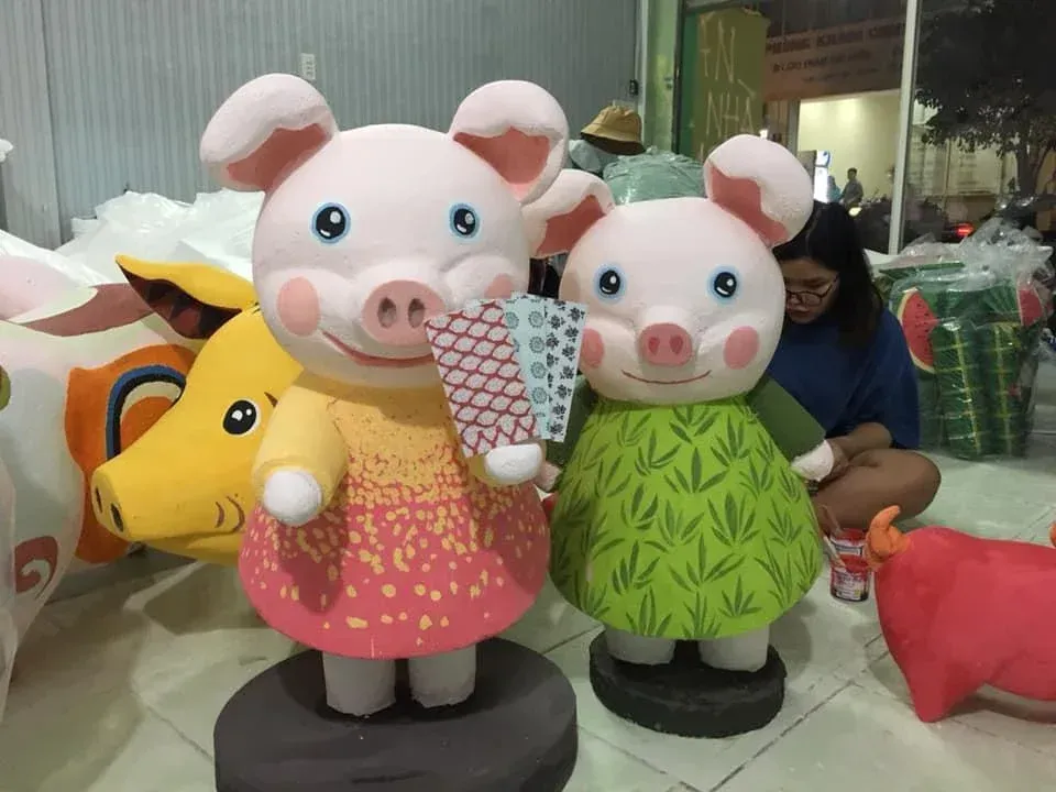 thi công Tết 2026 cho lễ khai trương đầu năm