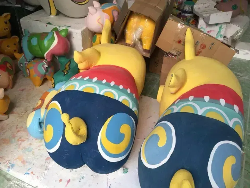 cổng chào Tết 2026 đường hoa – lắp ráp module