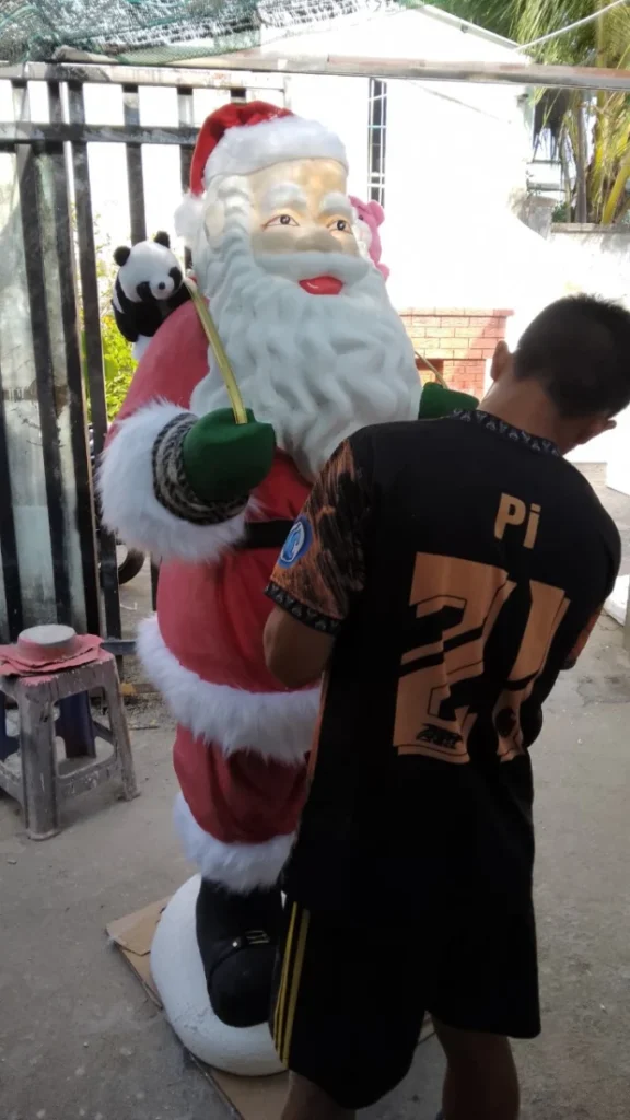 đơn giá thi công backdrop Noel theo m2