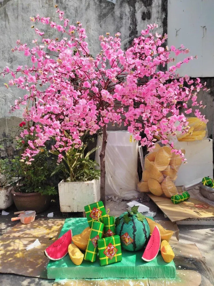 thi công Tết 2026 phòng gym, yoga – không cản lối đi