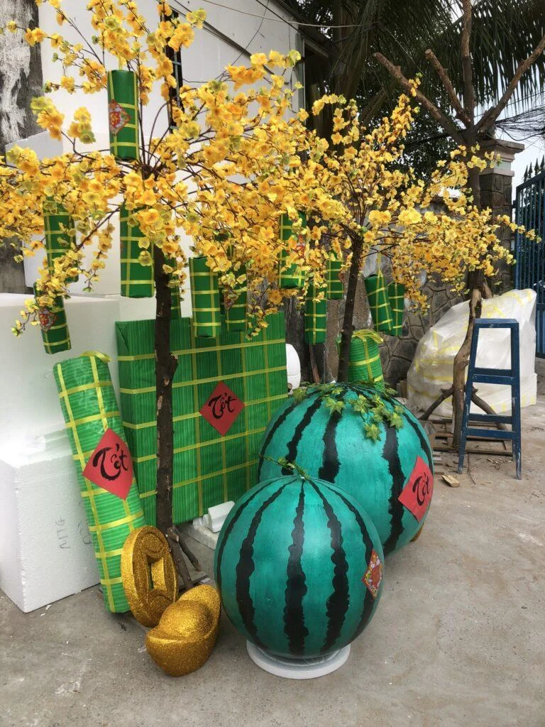 Độ ẩm môi trường ảnh hưởng mô hình foam Tết 2026 như thế nào?