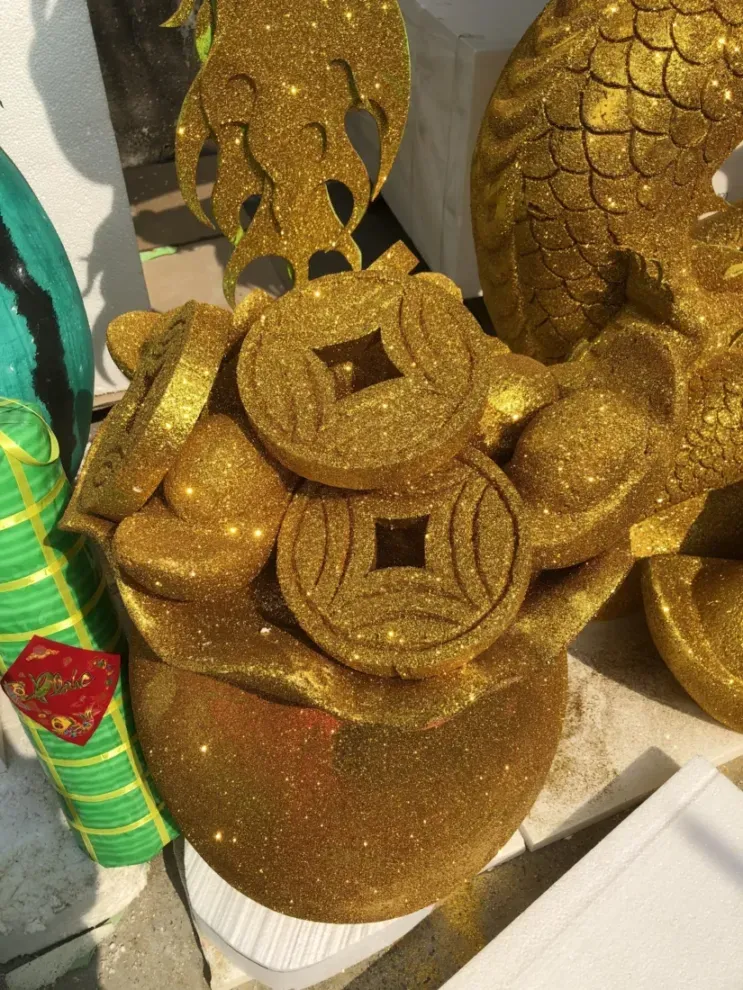 trang trí Tết 2026 cho lễ mở bán dự án BĐS