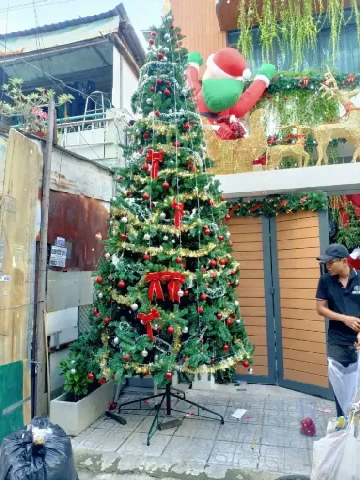 trang trí noel chi phí dưới 10 triệu