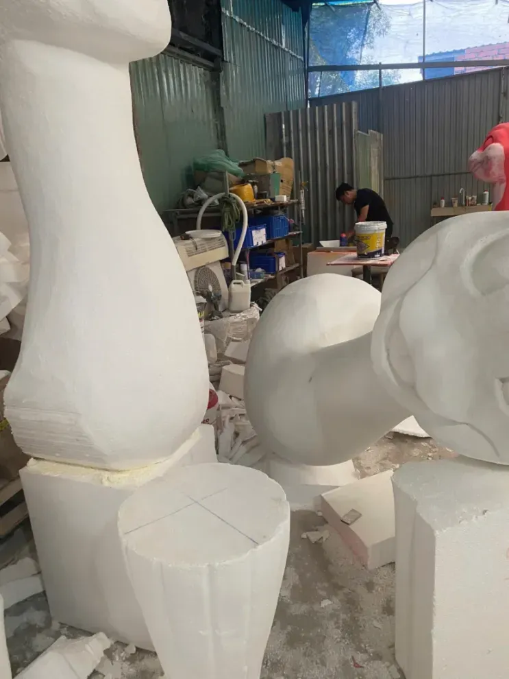 mô hình Dê Tết kích thước lớn