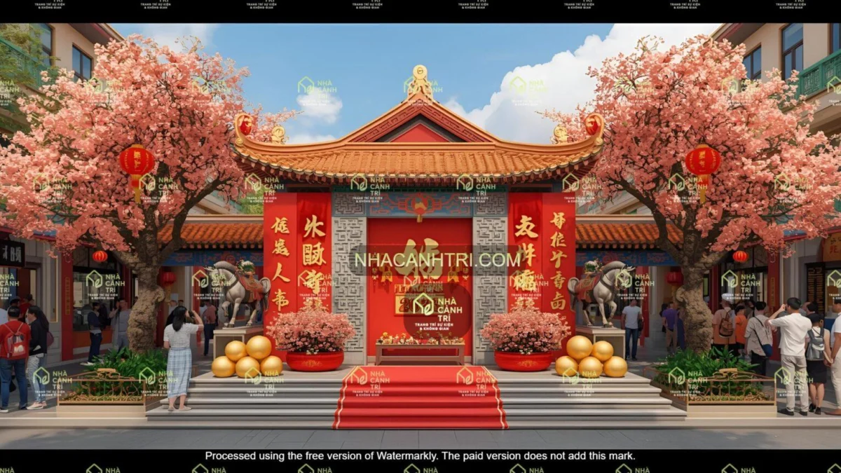 mẫu thiết kế Tết ở Vũng Tàu