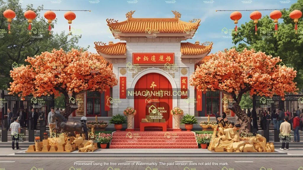 Thiết kế mô hình ngựa mút xốp theo chủ đề sự kiện