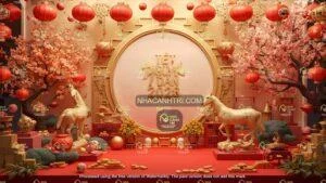 Làm tượng ngựa trắng sang trọng trưng bày khu triển lãm