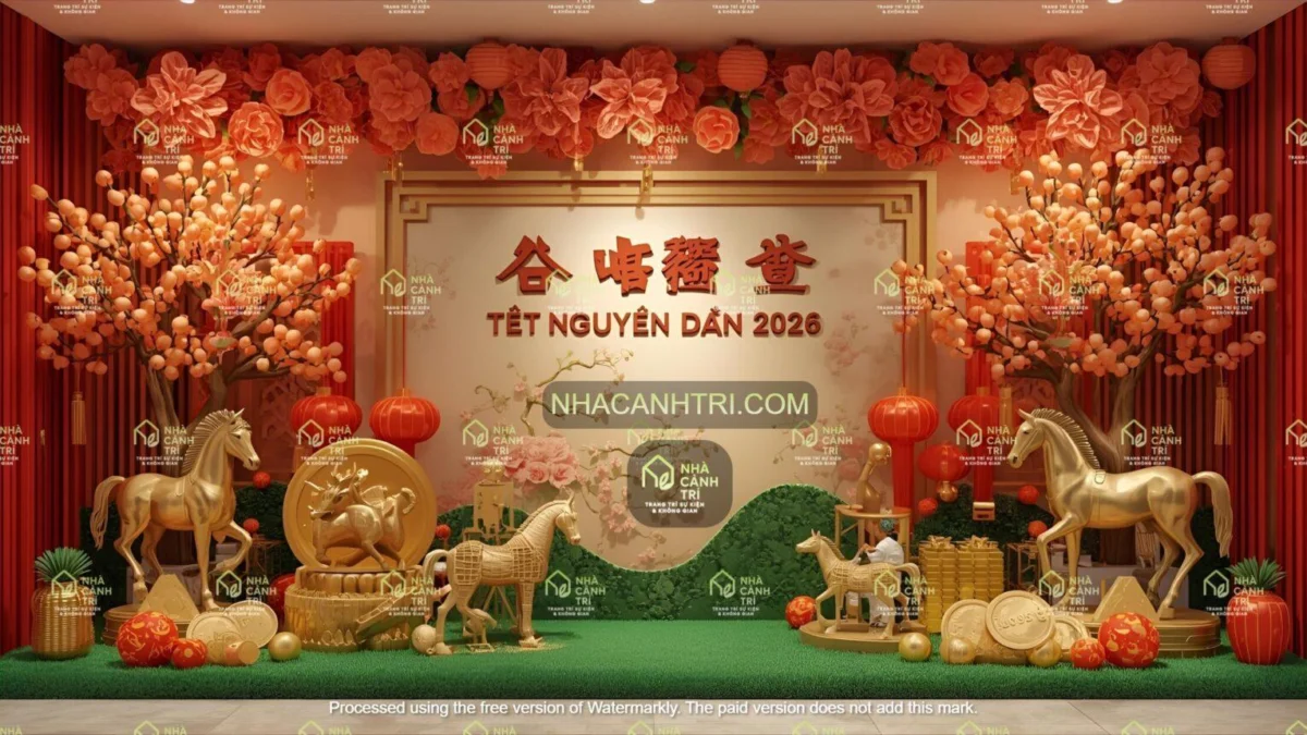 combo cổng chào Tết 2026