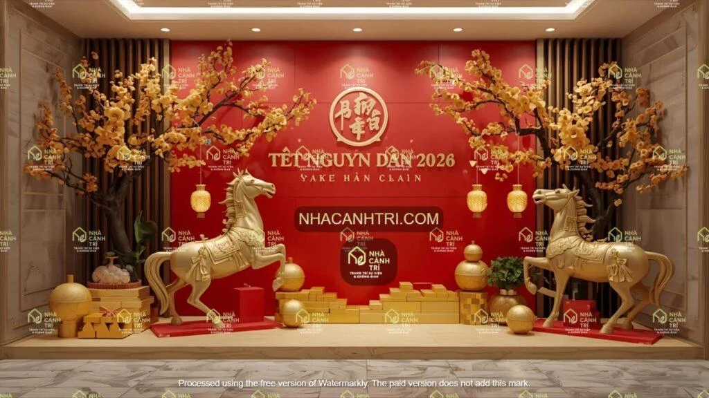 bản thiết kế Tết thương mại