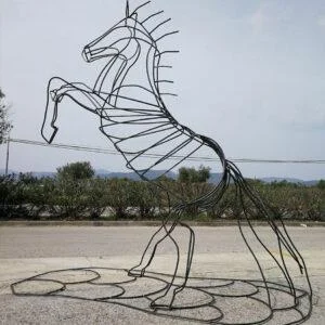 Cơ sở điêu khắc tượng con ngựa bằng mút EPS