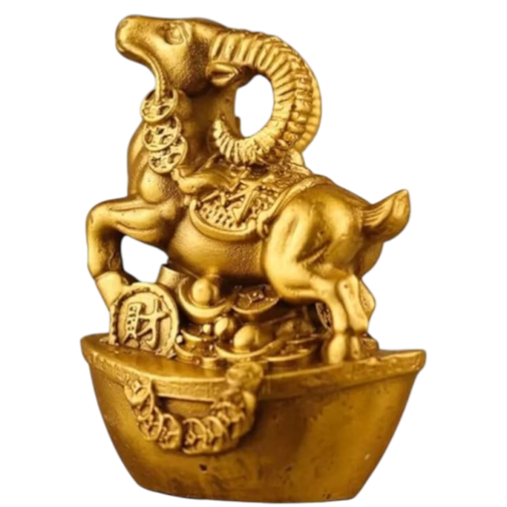 mô hình dê trang trí khu nghỉ dưỡng