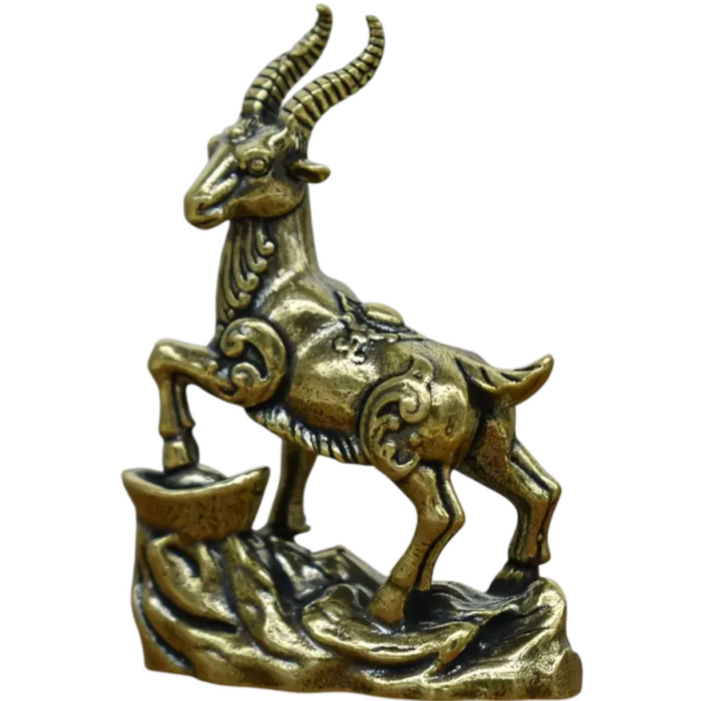 tượng dê chất liệu xốp EPS