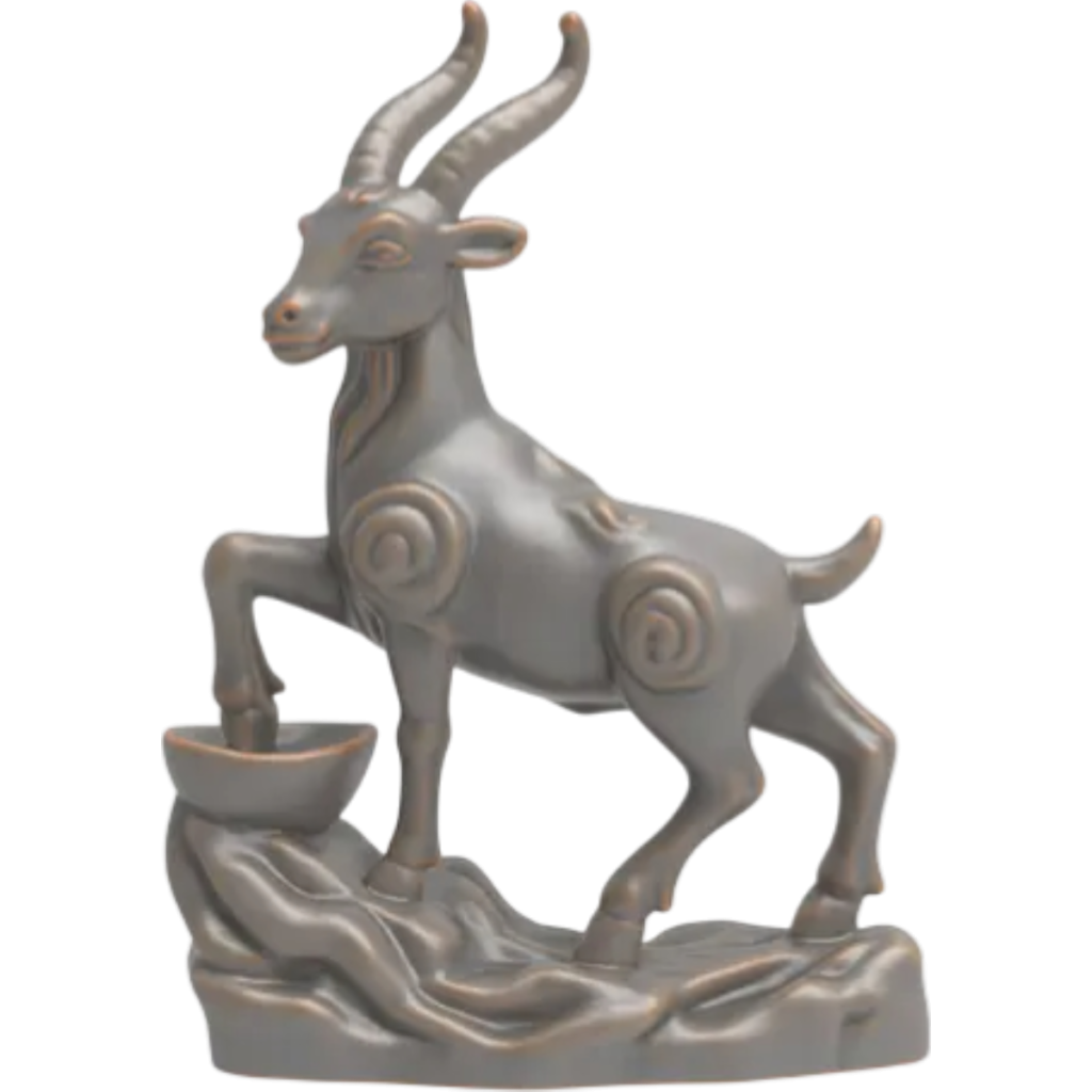 trang trí tết 2027 với linh vật dê độc đáo