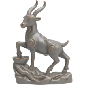 trang trí tết 2027 với linh vật dê độc đáo