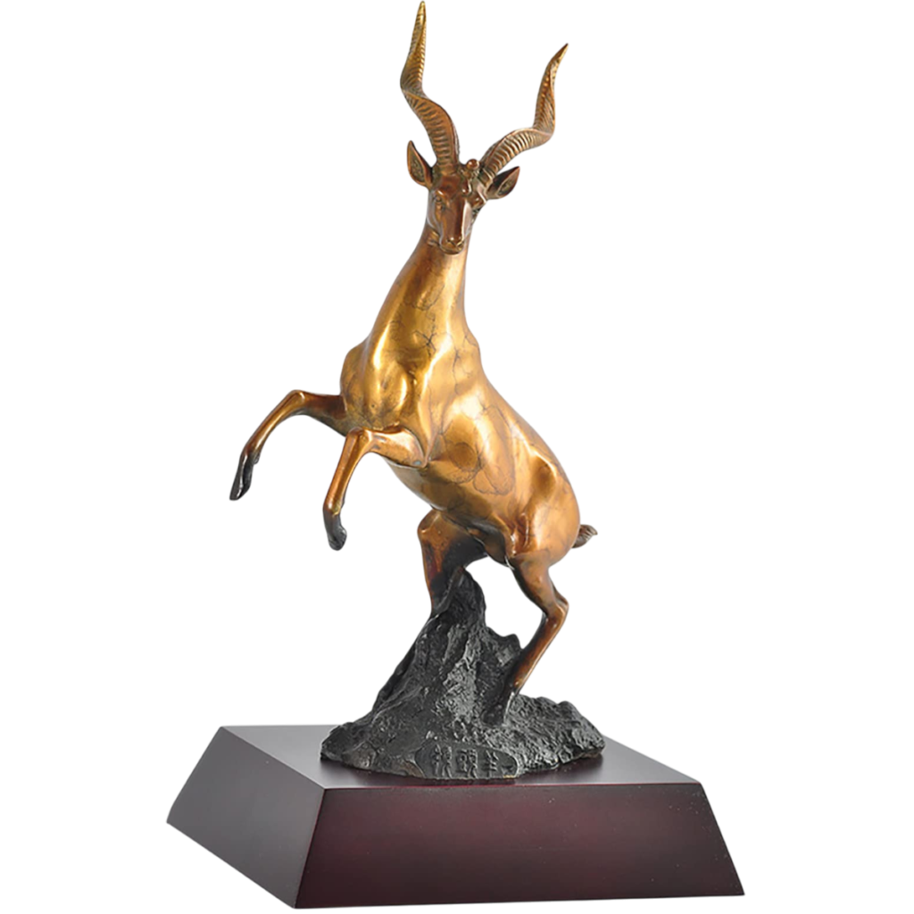 mô hình dê đứng, chạy, nhảy tạo hình động