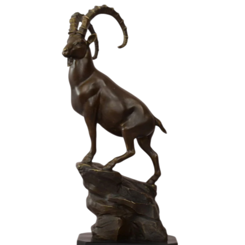 tượng dê phủ sơn 3 lớp bền màu