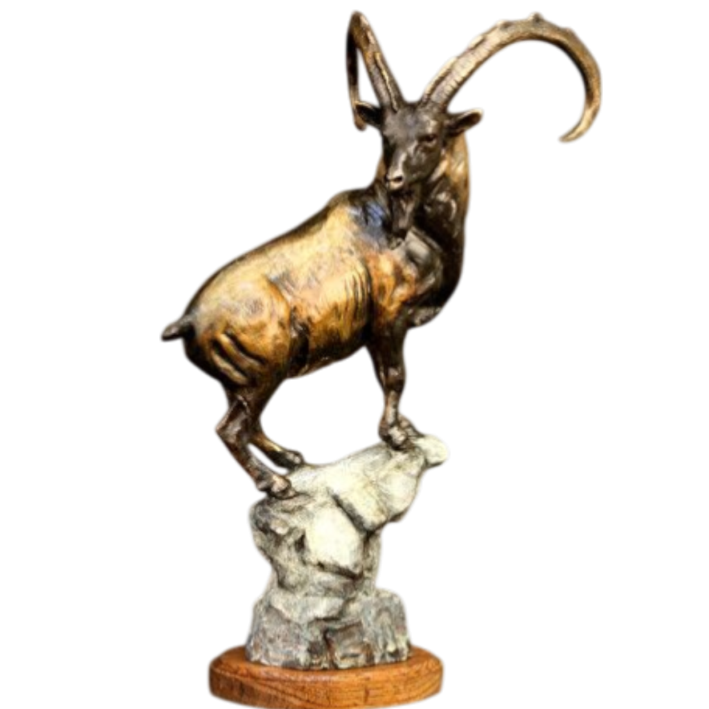 mô hình dê tết phối cảnh sân vườn