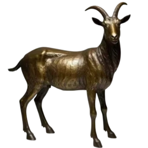 mô hình dê đứng chào khách