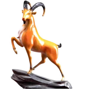 tượng dê cặp đôi trang trí dịp tết