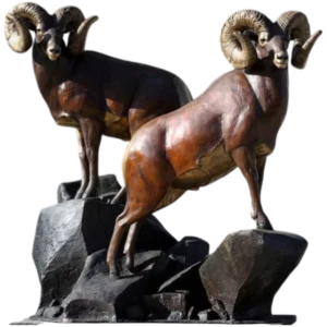 mô hình dê handmade theo concept