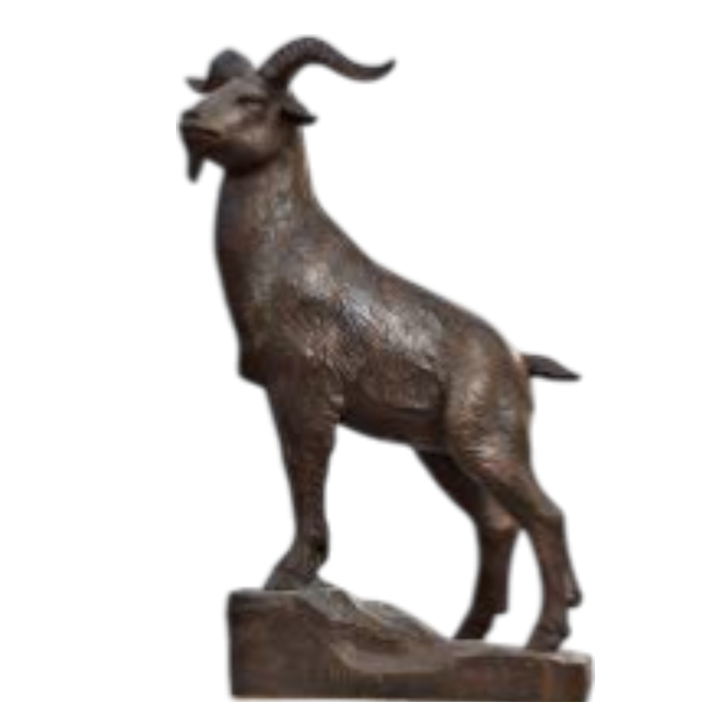 mô hình dê đứng, chạy, nhảy tạo hình động