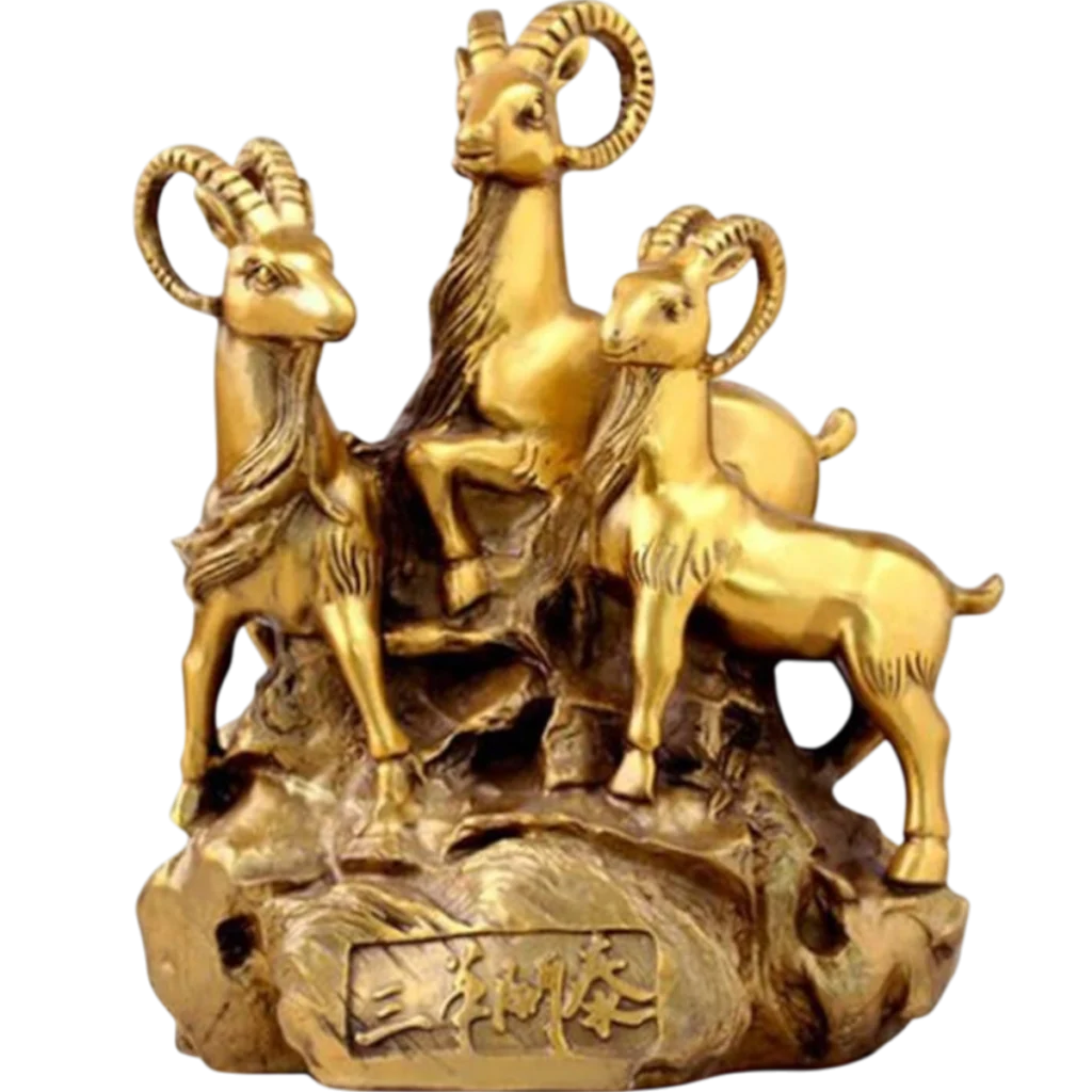 tượng dê kích thước lớn cho mall