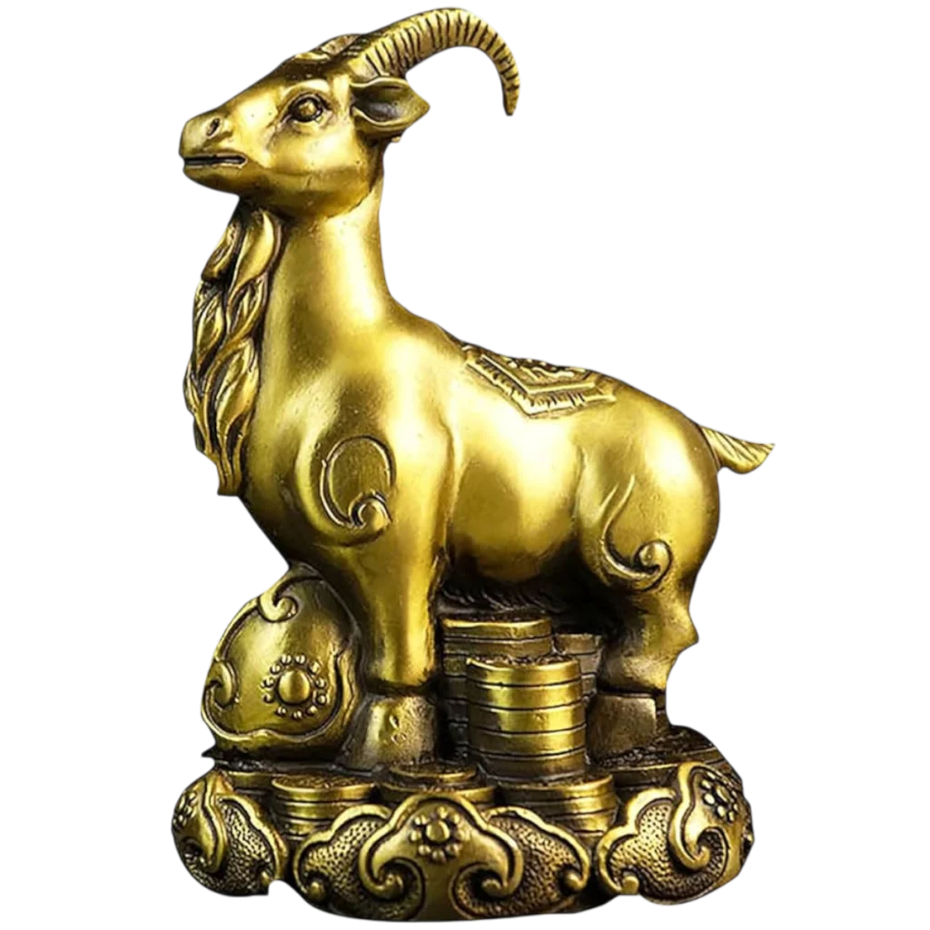 mô hình dê tạo hình dễ thương