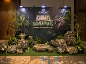 cho thuê đá giả rừng nhiệt đới