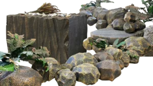 cho thuê đá giả sự kiện